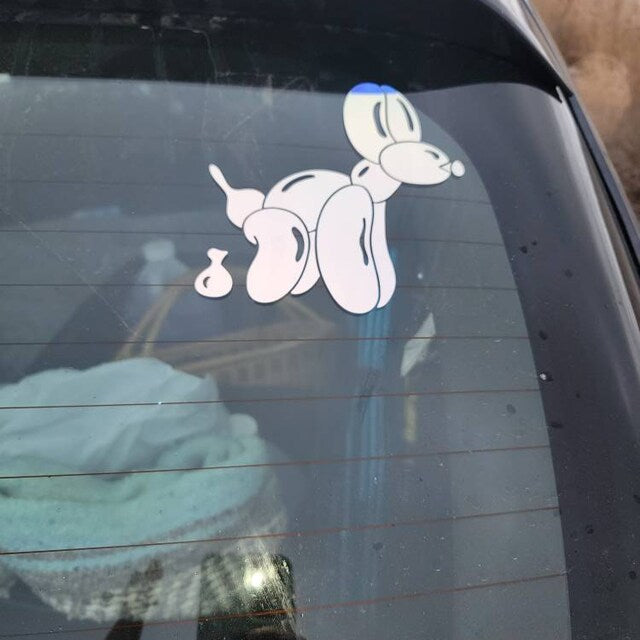 Balloon Dog Decal
