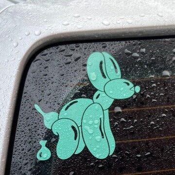 Balloon Dog Decal