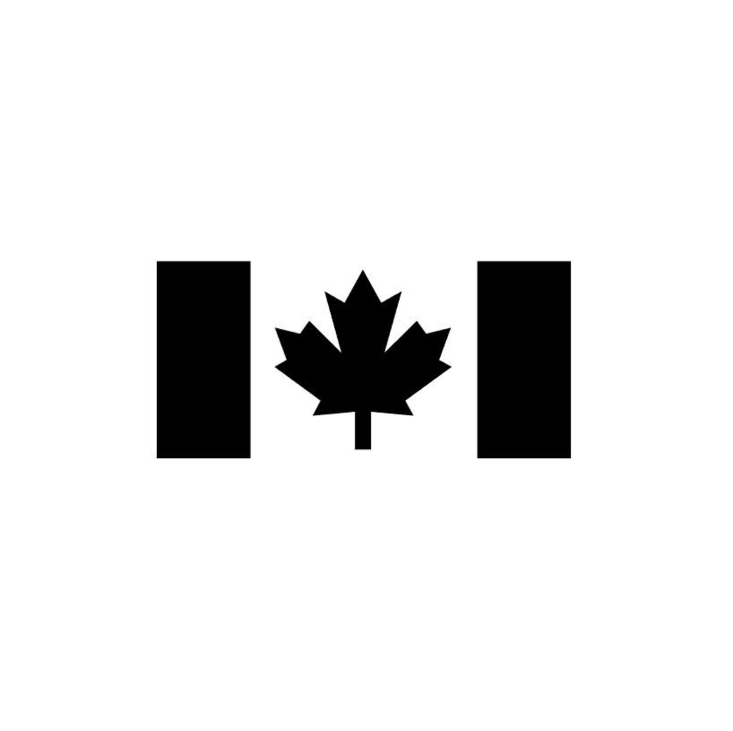Canadian Flag Decal
