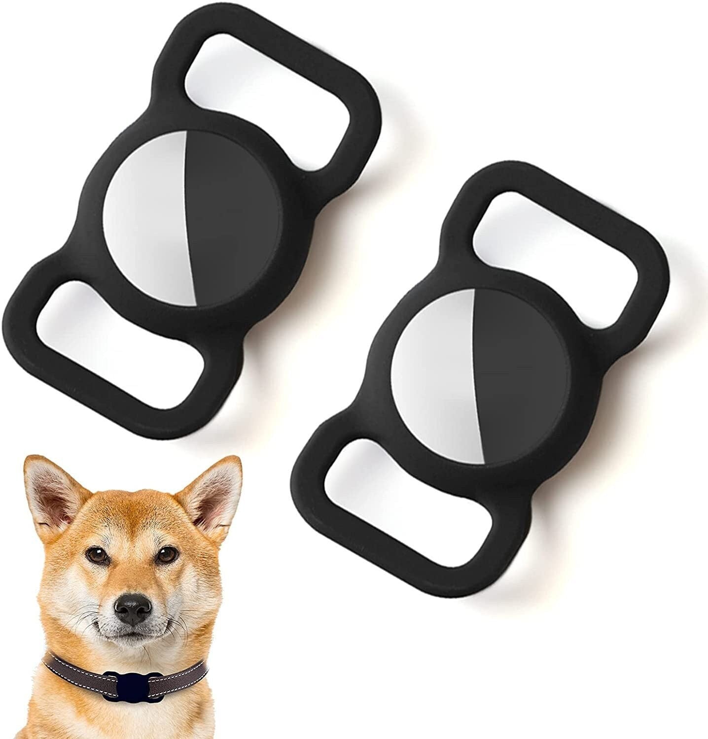 Airtag dog collar case, Apple Air tag silicone holder, Air tag holder, Air tag case for dogs, Cat collar, cat air tag case