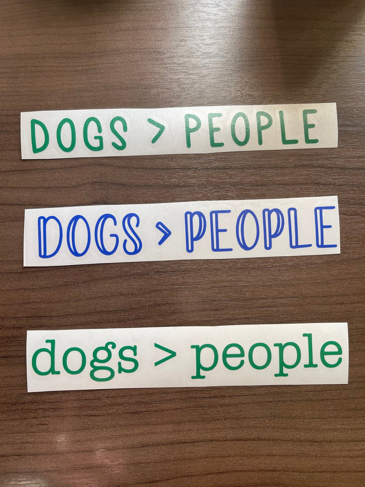 Dogs > People vehicle decal, dogs are better bumper sticker, dog mom decal, dog sticker, dog bumper sticker, dog lover