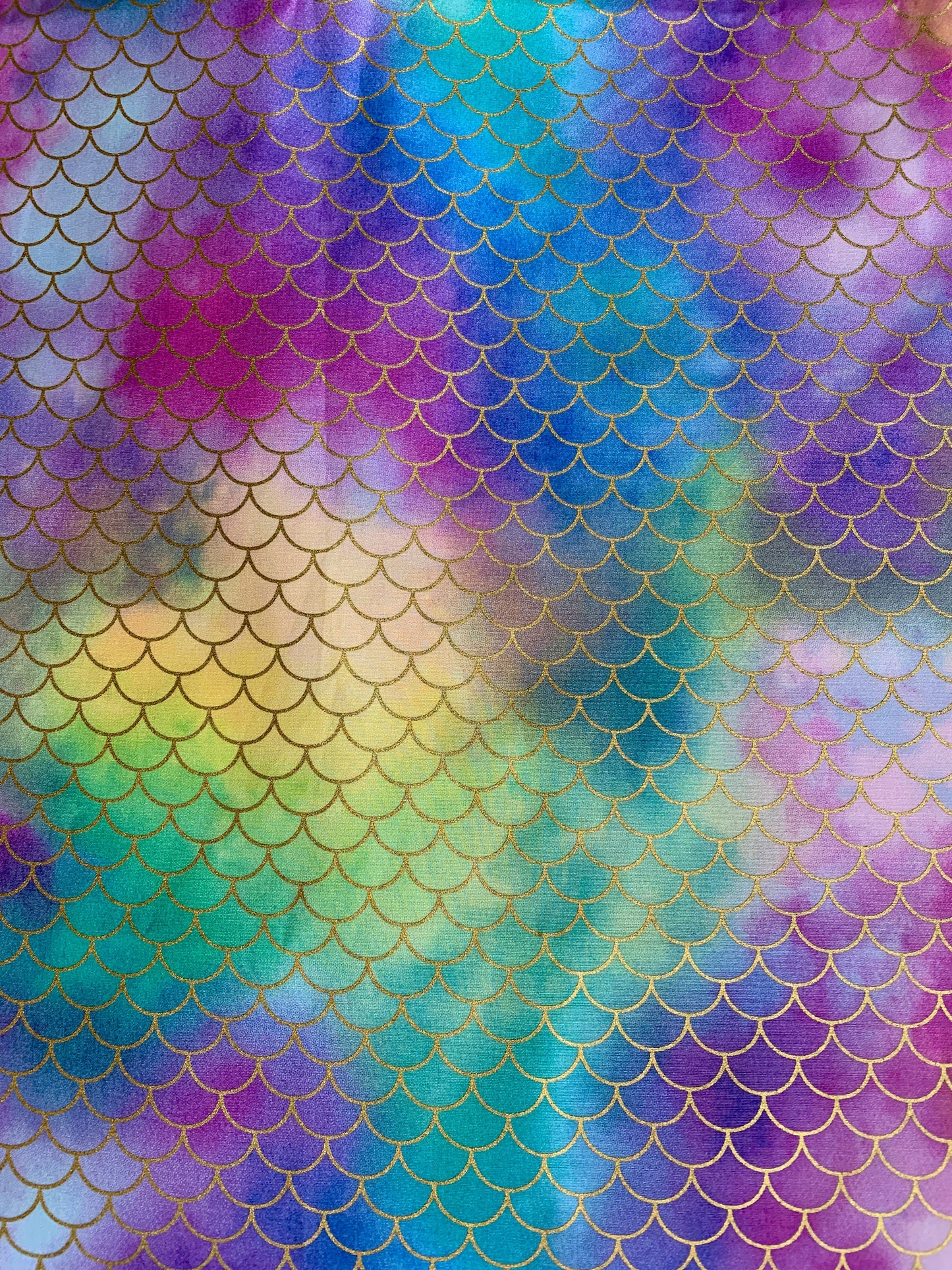 Dog Bandana Mermaid  // dog bandana rainbow scales // snap on dog bandana // mermaid bandana for dogs //