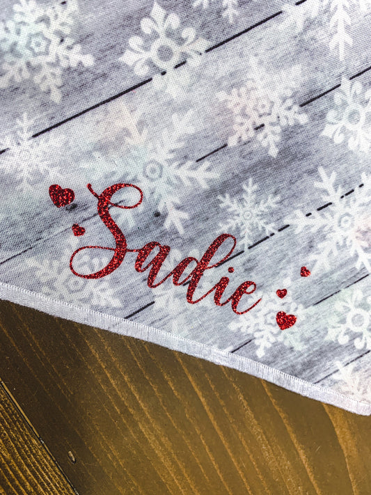 Custom Name ** Add on item ** for any Bandana