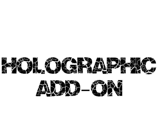 Holographic Add-On/Upgrade for any Dog Decal, Aussie, Australian Shepherd, German Shepherd, GSD, Doodle, Husky, PNW