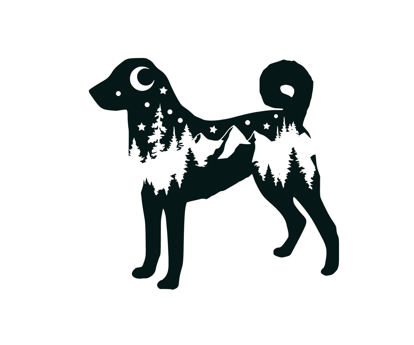 Adventure Anatolian Shepherd decal, Shepherd nature bumper sticker, dog sticker, permanent decal/bumper sticker, Anatolian decal, PNW